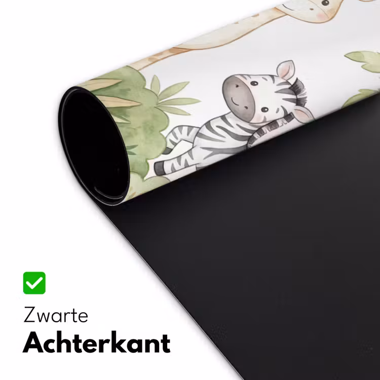 Dieren - Jungle - Pastel Muismat XXL klein -sfeer2