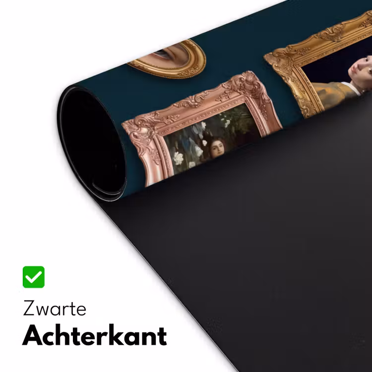 Kunst - Schilderijen - Decoratie - Klassiek - Groen Muismat XXL klein -sfeer2