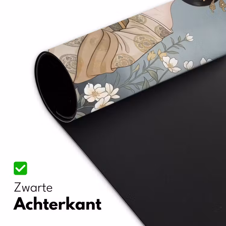 Aziatisch - Vrouw - Kimono Muismat XXL klein -sfeer2