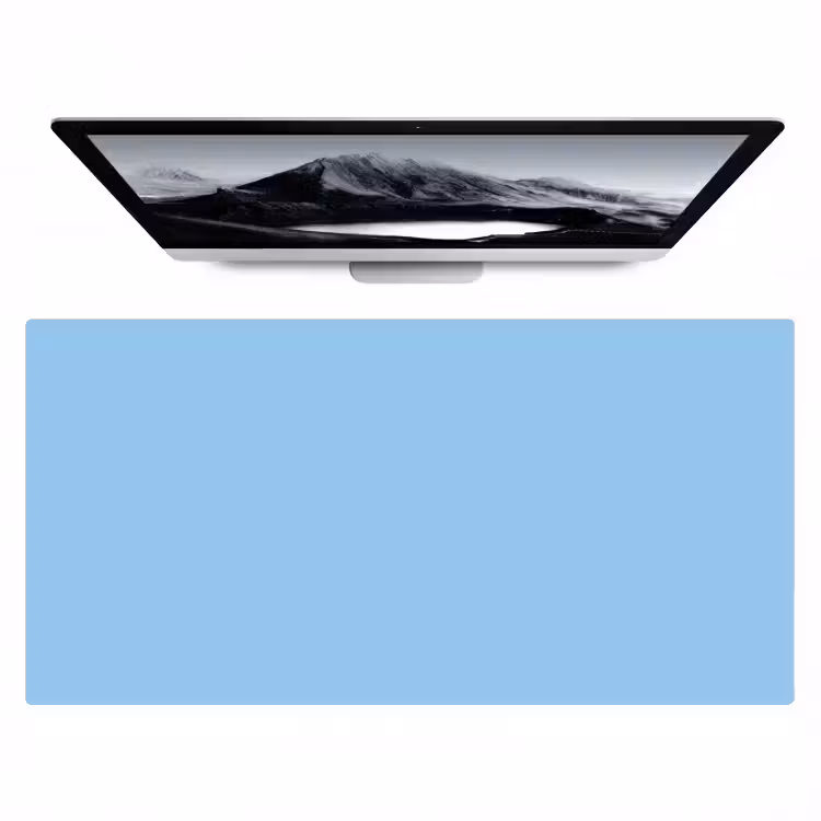 Baby - Blue - Blauw Muismat XXL klein 681 -zzz3d