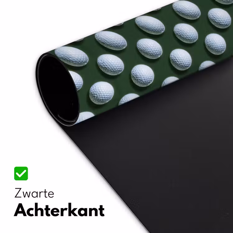 Ballen - Golf - Groen Muismat XXL klein 681 -sfeer2