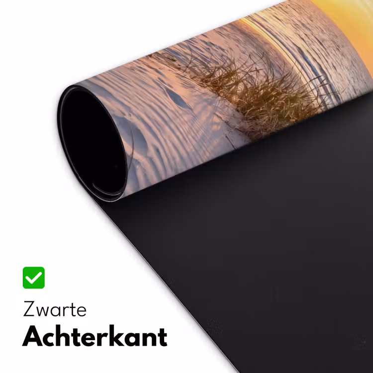 Strand - Zonsondergang - Natuur - Landschap Muismat XXL klein -sfeer2