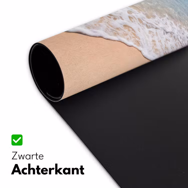Strand - Water - Natuur - Blauw - Beige Muismat XXL klein -sfeer2