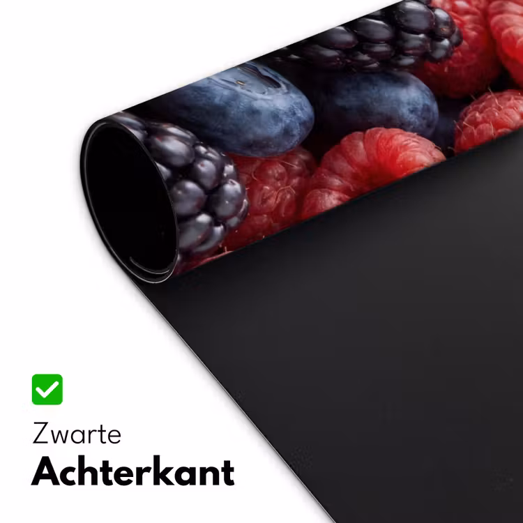 Bessen - Mix - Vers - Eten - Kleurrijk Muismat XXL klein -sfeer2