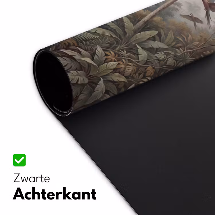 Vogel - Vliegend - Tropisch - Landschap - Klassiek Muismat XXL klein -sfeer2