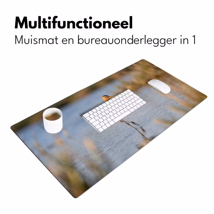 Vogel - Steltloper - Water - Natuur Muismat XXL klein -sfeer4