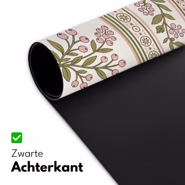 Vogel - Tropisch - Patroon - Decoratief - Groen Muismat XXL klein -sfeer2