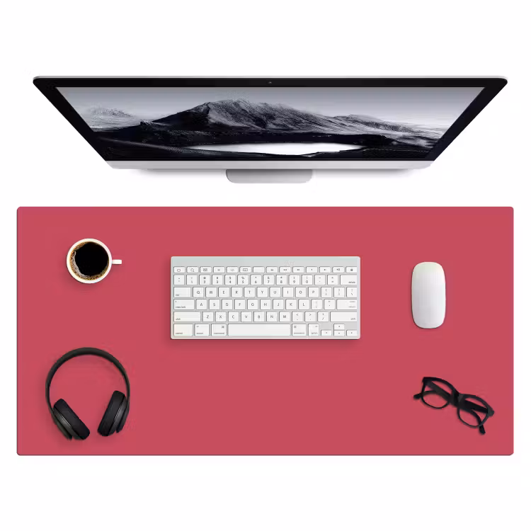Bold - Berry - Rood Muismat XXL klein 681 -3d
