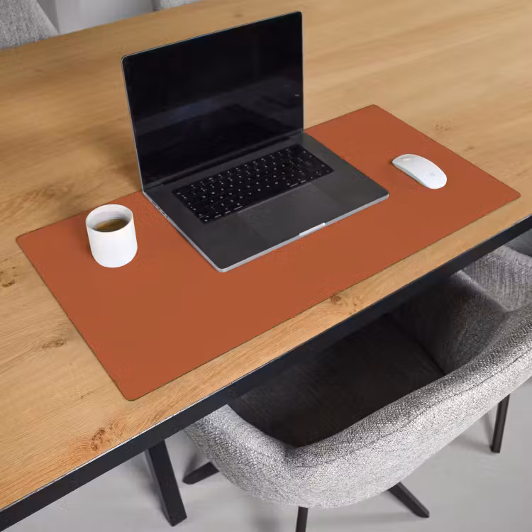 Burnt - Sienna - Oranje Muismat XXL klein 681 -sfeer1