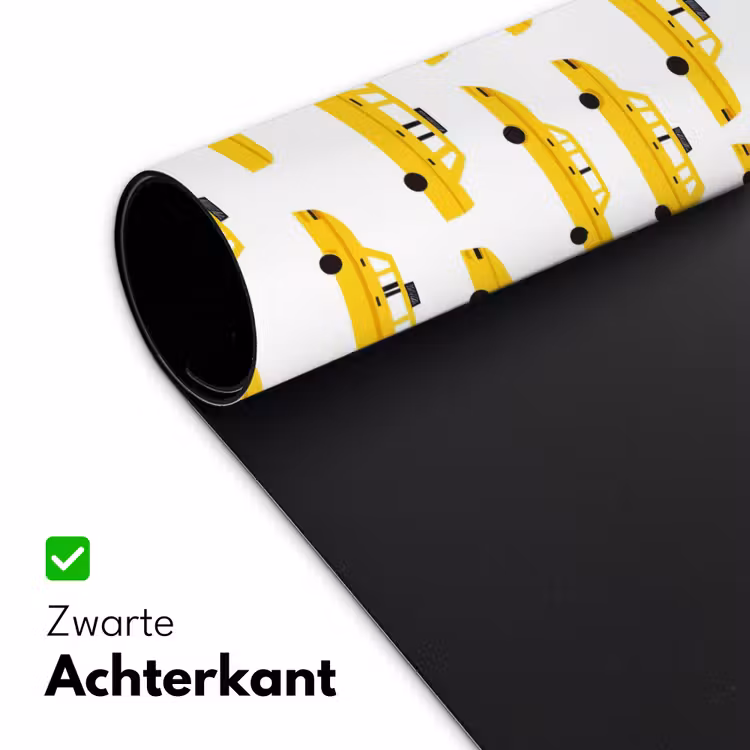 Taxi - Iconisch - Geel Muismat XXL klein 681 -sfeer2