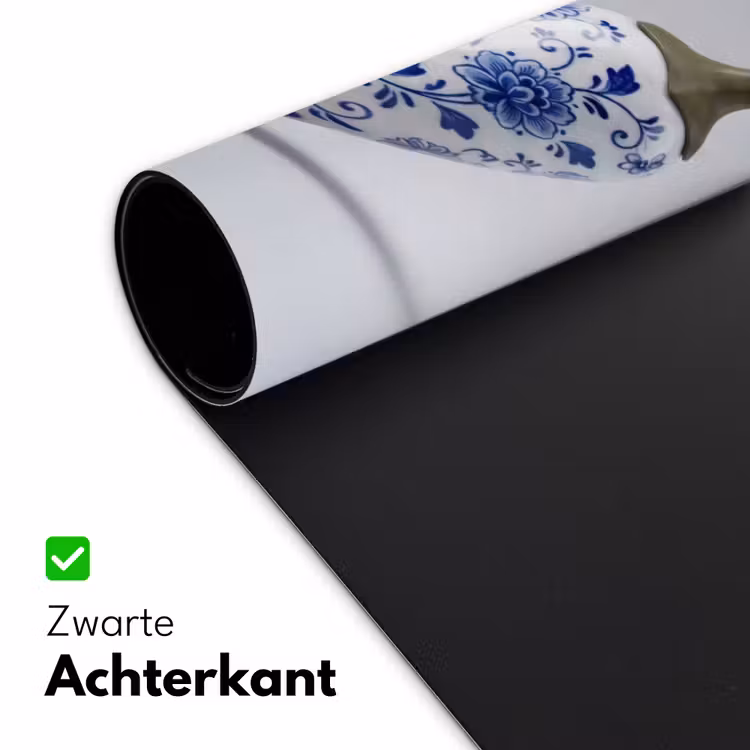Chilipeper - Keramiek - Blauw Muismat XXL klein -sfeer2