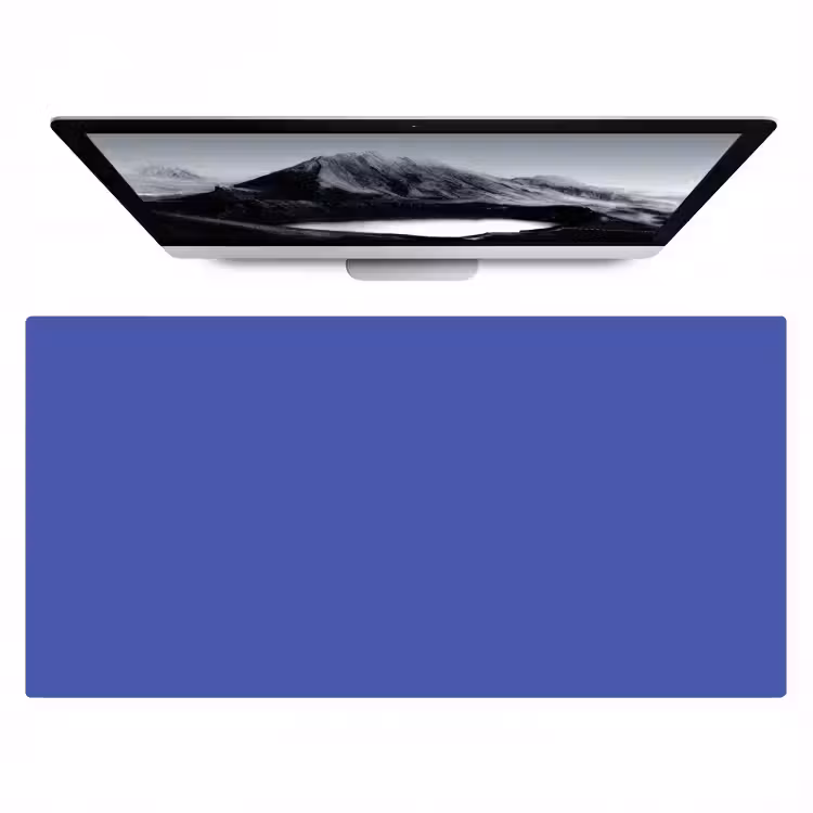 Chinese - Blue - Blauw Muismat XXL klein 681 -zzz3d