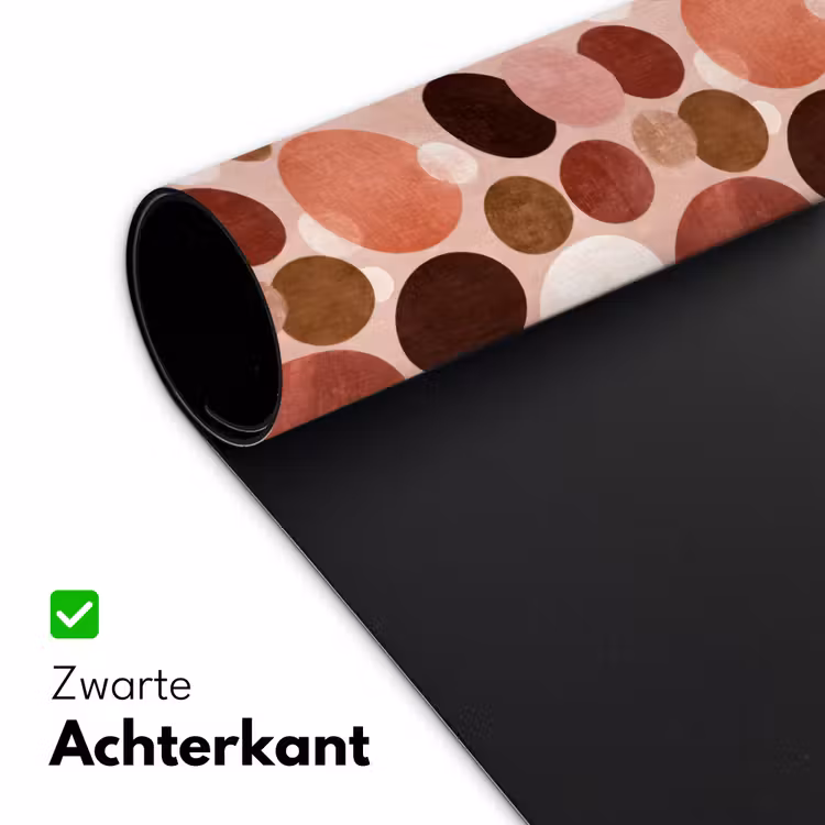 Cirkels - Modern - Kleurrijk Muismat XXL klein 681 -sfeer2