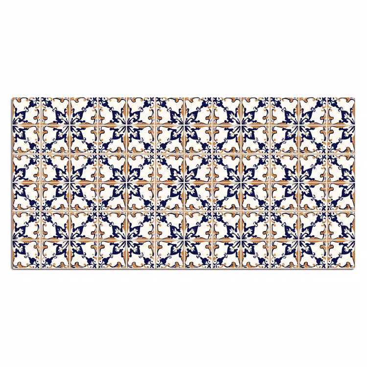 Klassiek - Patroon - Kleurrijk Muismat XXL klein 681 -3d_leeg