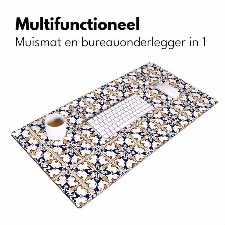 Klassiek - Patroon - Kleurrijk Muismat XXL klein 681 -sfeer4