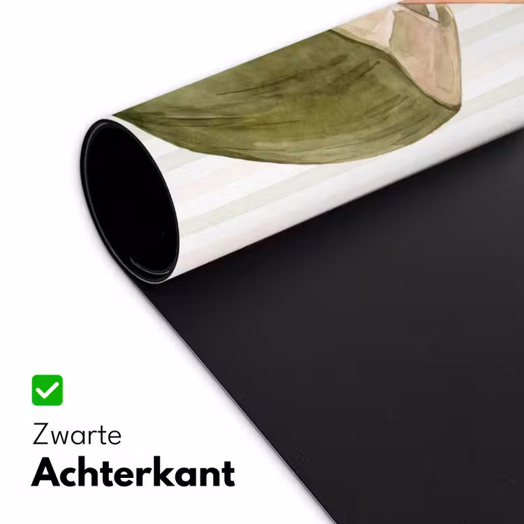 Kokosnoot - Drank - Tropisch - Illustratie - Zomer Muismat XXL klein -sfeer2
