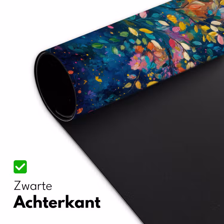 Kleurrijk - Boom - Magisch - Abstract Muismat XXL klein -sfeer2