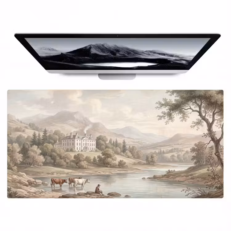 Landhuis - Rivier - Vee Muismat XXL klein -zzz3d