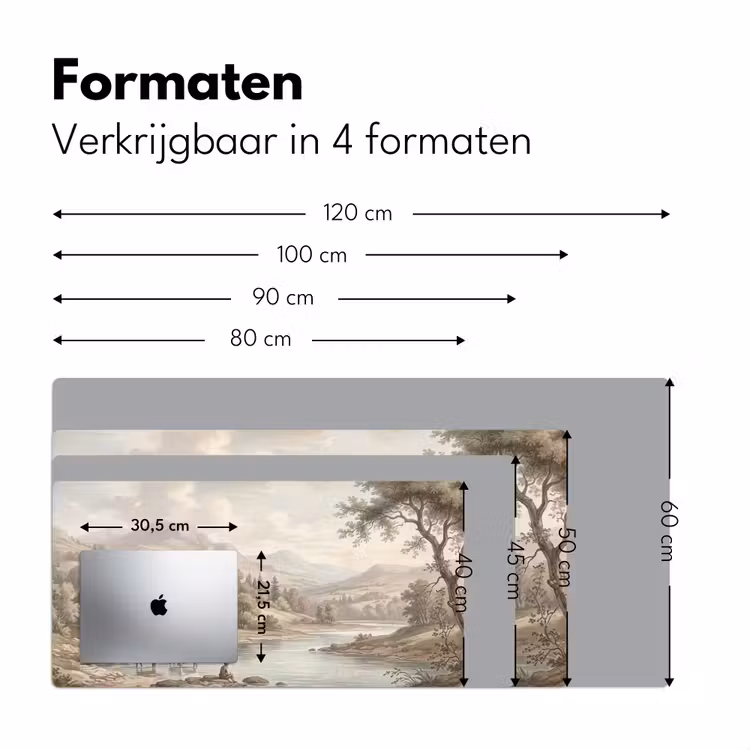 Landhuis - Rivier - Vee Muismat XXL klein -sfeer5