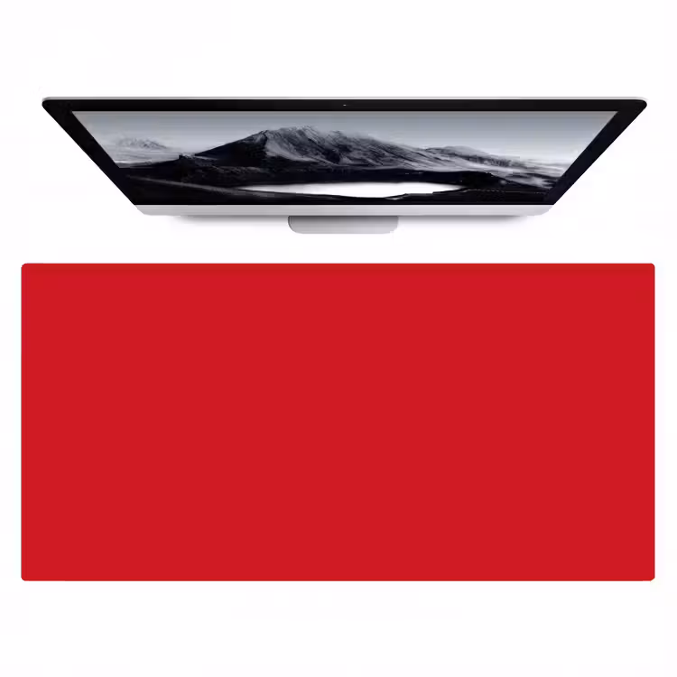 Crimson - Velvet - Rood Muismat XXL klein 681 -zzz3d