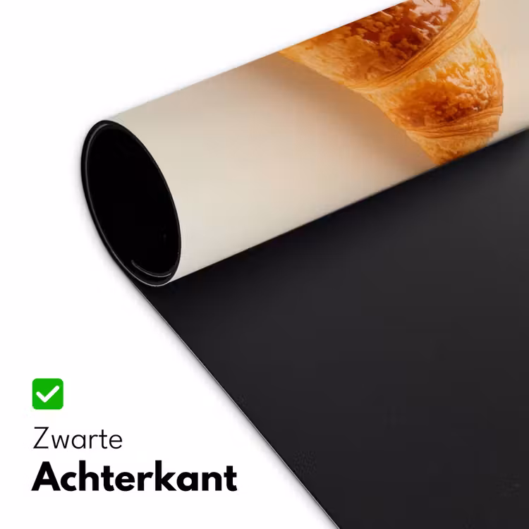 Croissant - Brood - Beige Muismat XXL klein -sfeer2