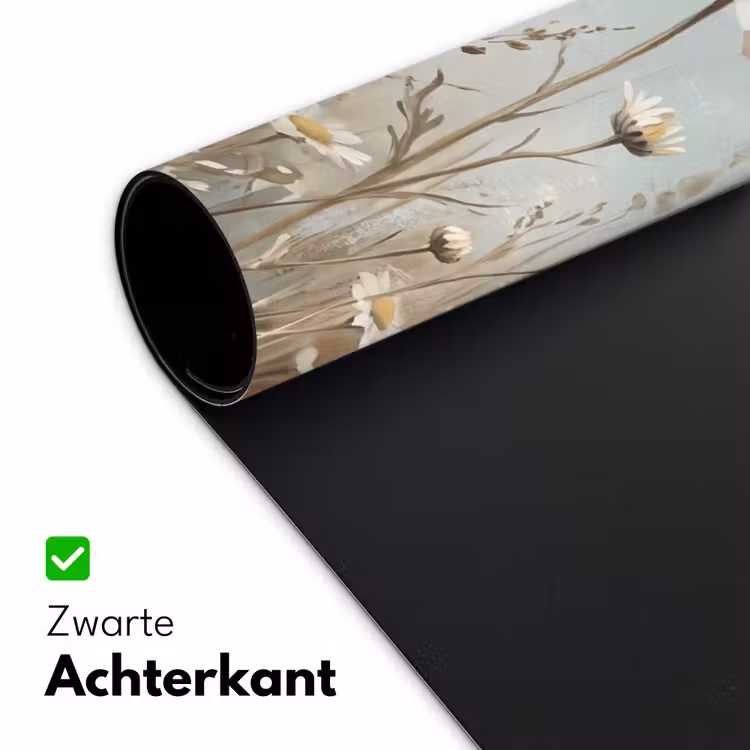 Madelief - Illustratie - Wit Muismat XXL klein -sfeer2