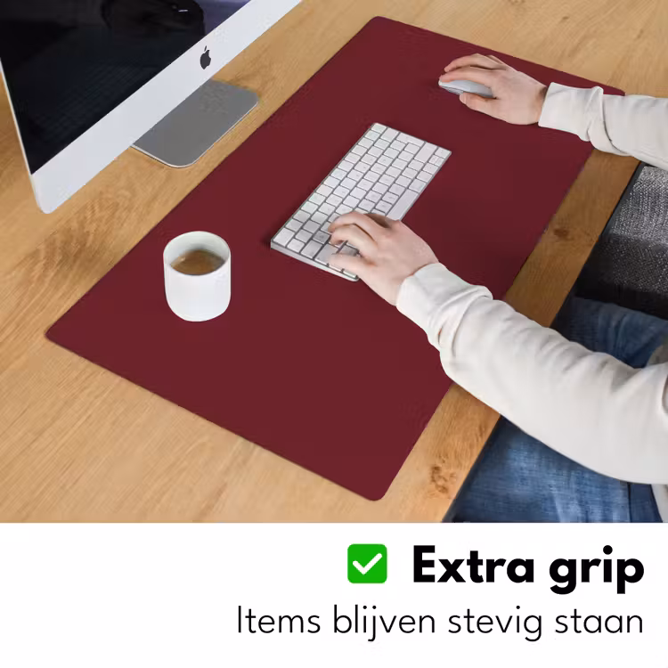 Dark - Garnet - Rood Muismat XXL klein 681 -sfeer3