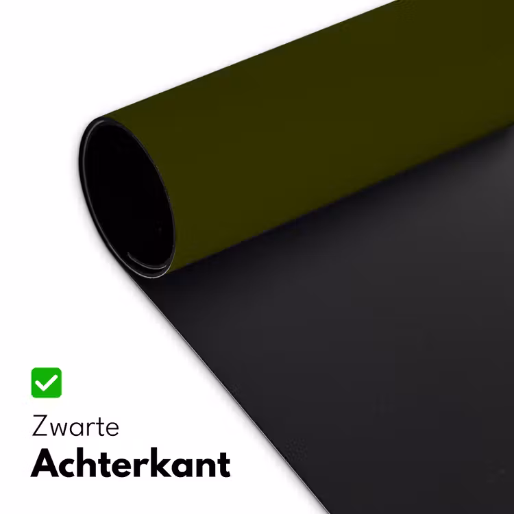 Dark - Olive - Groen Muismat XXL klein 681 -sfeer2