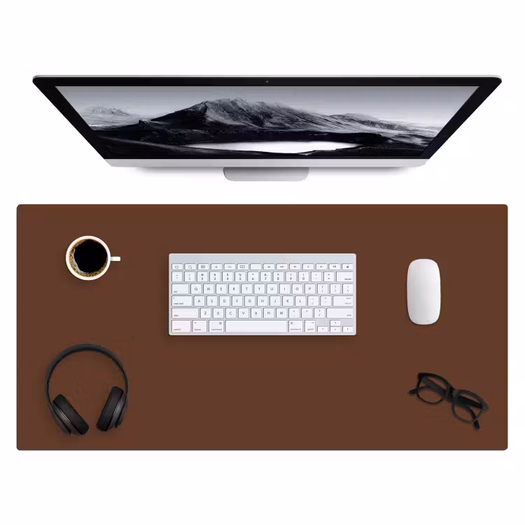 Deep - Clay - Brown - Bruin Muismat XXL klein 681 -3d