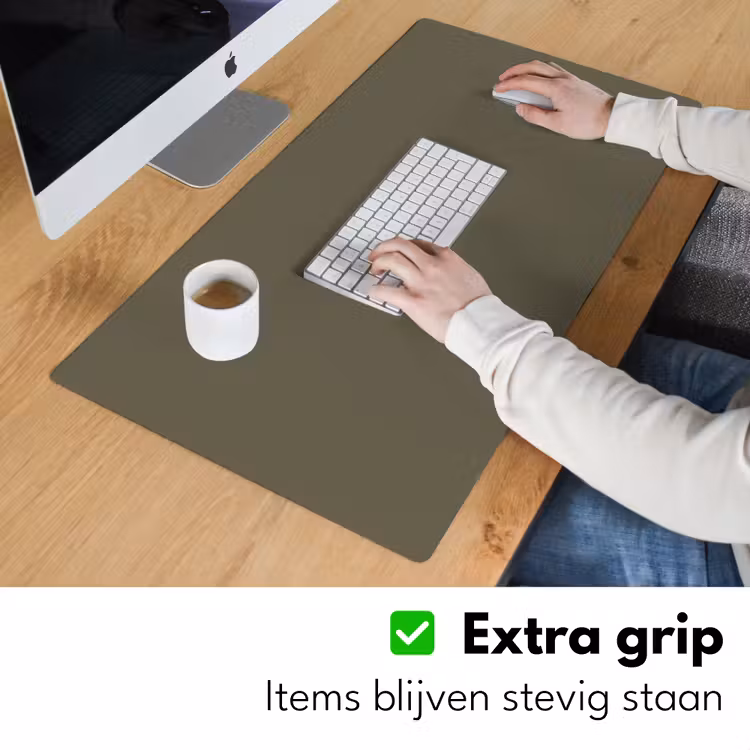 Deep - Khaki - Groen Muismat XXL klein 681 -sfeer3