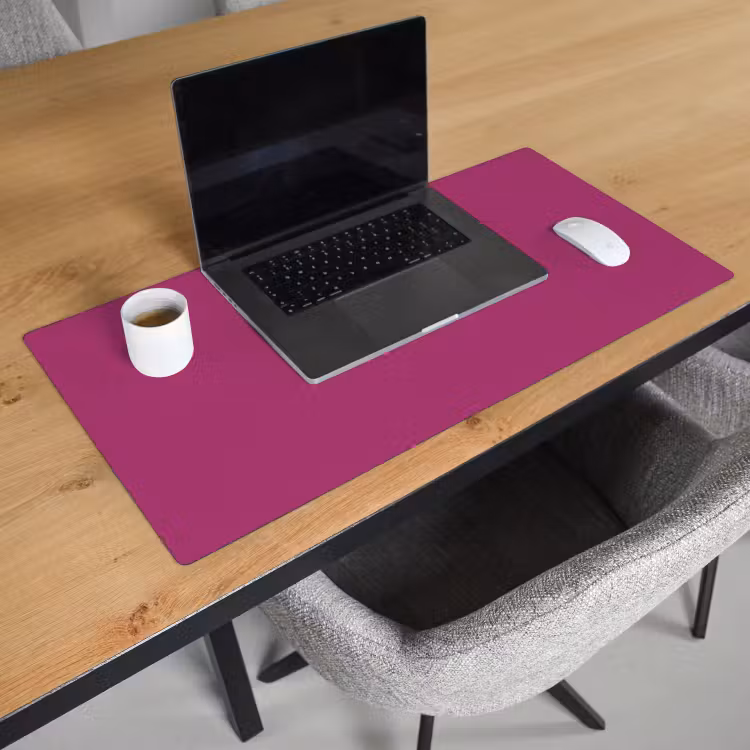 Deep - Magenta - Paars Muismat XXL klein 681 -sfeer1
