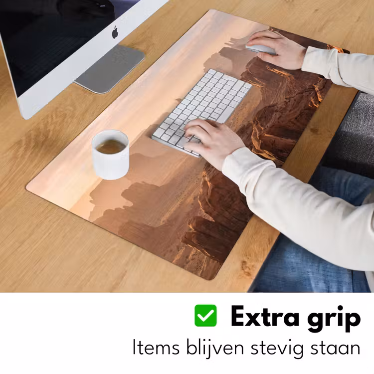 Woestijn - Landschap - Natuur Muismat XXL klein -sfeer3