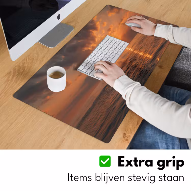 Dolfijnen - Zee - Realistisch Muismat XXL klein -sfeer3