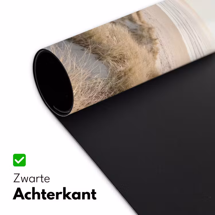 Duinen - Strand - Beige Muismat XXL klein -sfeer2