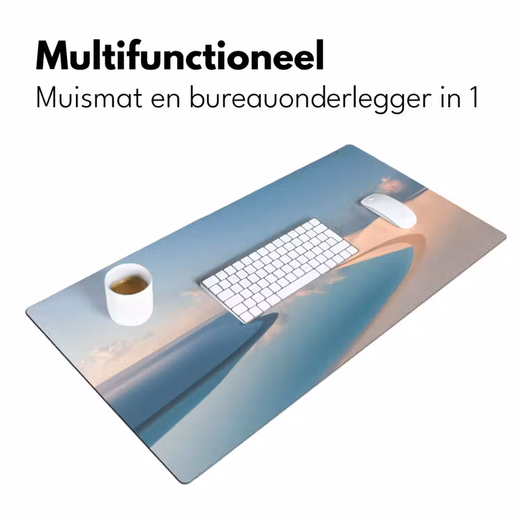 Duinen - Waterplas - Oneindige rust Muismat XXL klein -sfeer4