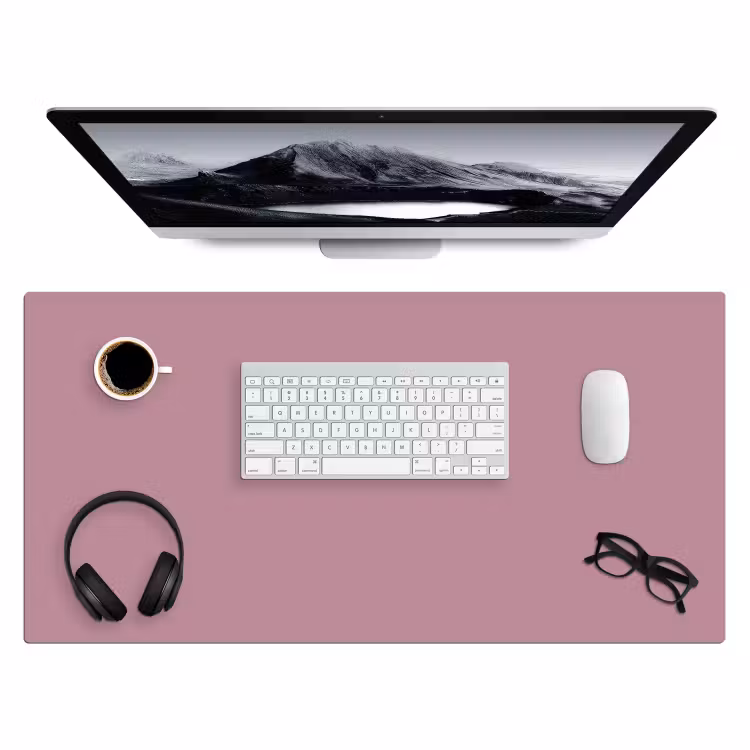 Dusty - Mauve - Paars Muismat XXL klein 681 -3d