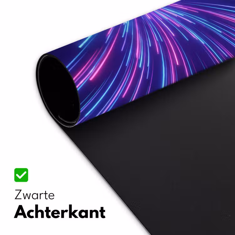 Dynamisch - Ruimte - Kleurrijk Muismat XXL klein -sfeer2