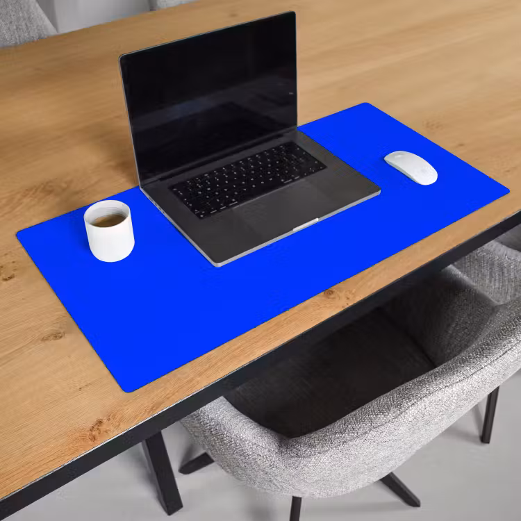 Electric - Blue - Blauw Muismat XXL klein 681 -sfeer1
