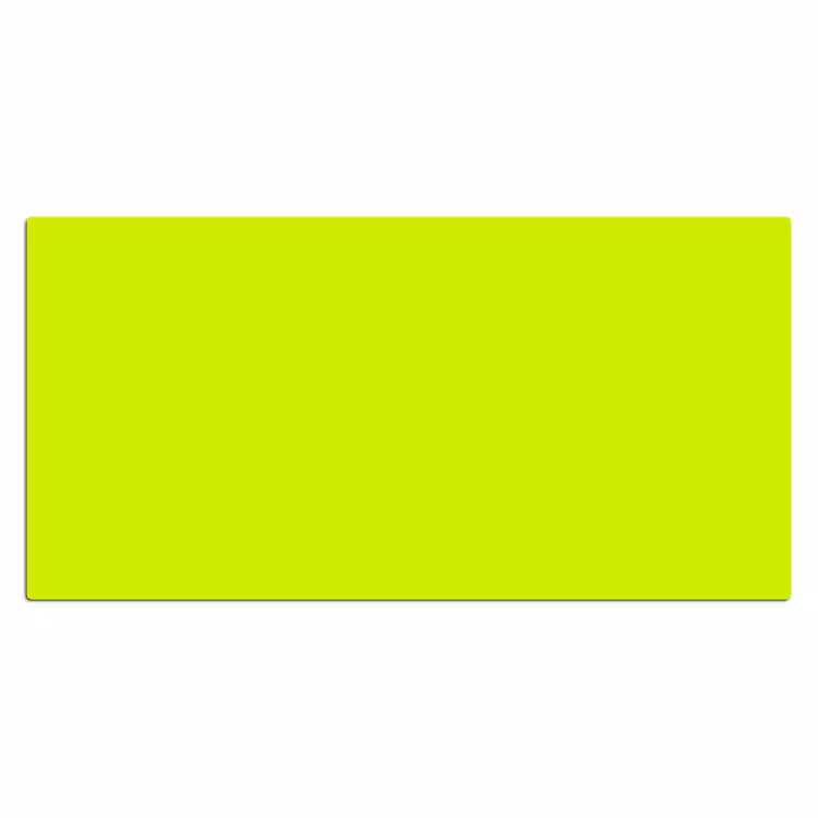Electric - Lemon - Geel Muismat XXL klein 681 -3d_leeg