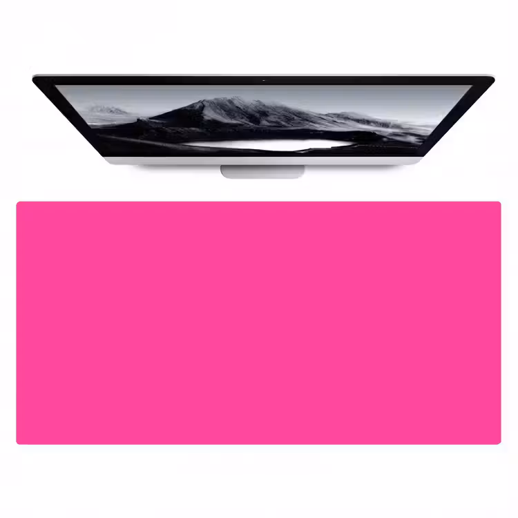 Electric - Magenta - Roze Muismat XXL klein 681 -zzz3d