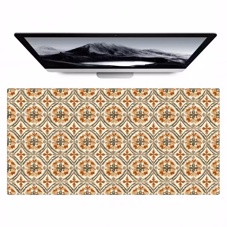 Elegant - Antiek - Kleurrijk Muismat XXL klein 681 -zzz3d