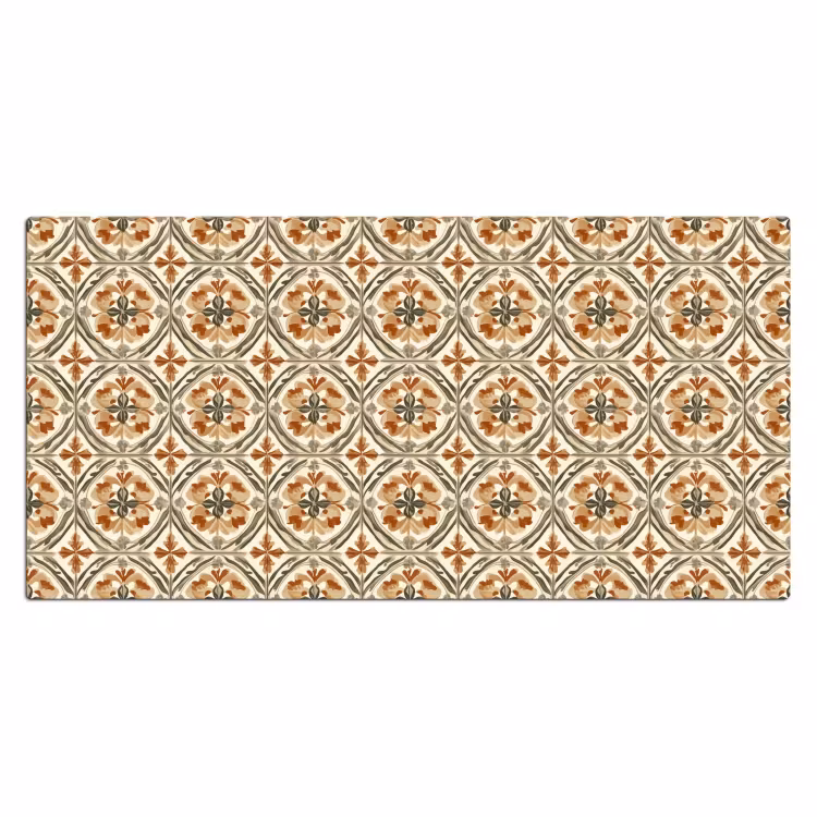 Elegant - Antiek - Kleurrijk Muismat XXL klein 681 -3d_leeg