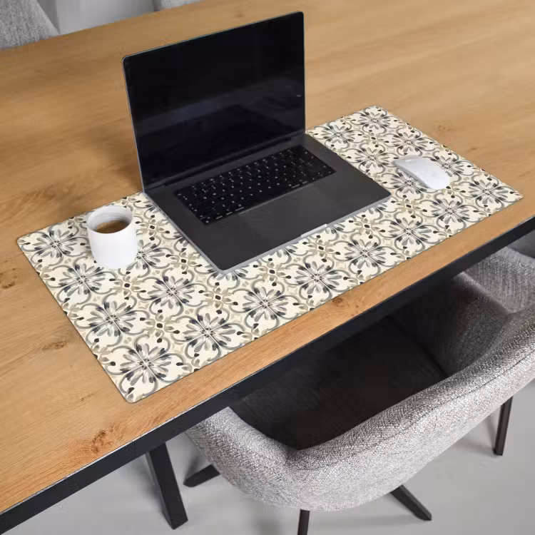 Floraal - Patroon - Kleurrijk Muismat XXL klein 681 -sfeer1