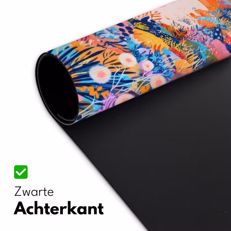 Bloemenweide - Zee - Zomers Muismat XXL klein -sfeer2