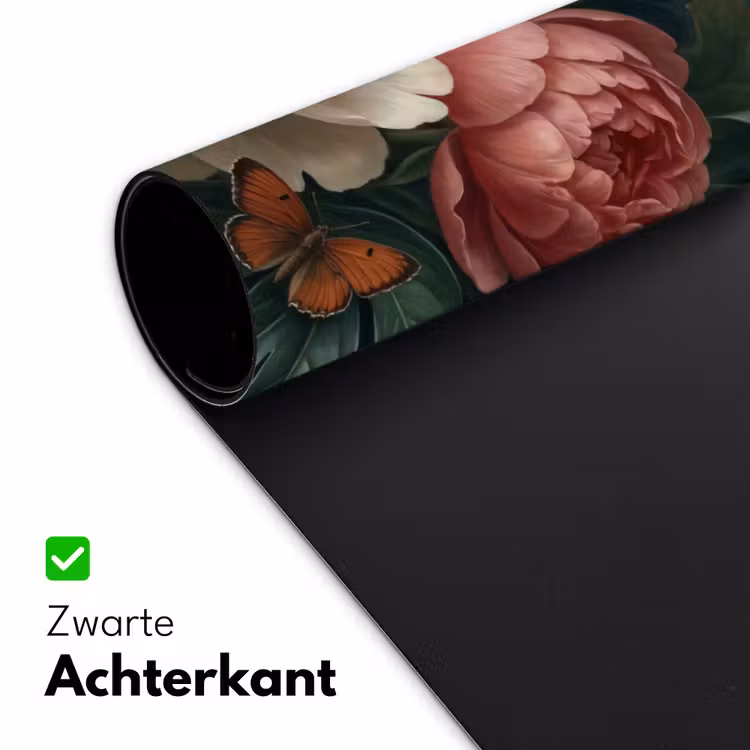 Bloemen - Boeket - Natuur - Klassiek - Donker Muismat XXL klein -sfeer2