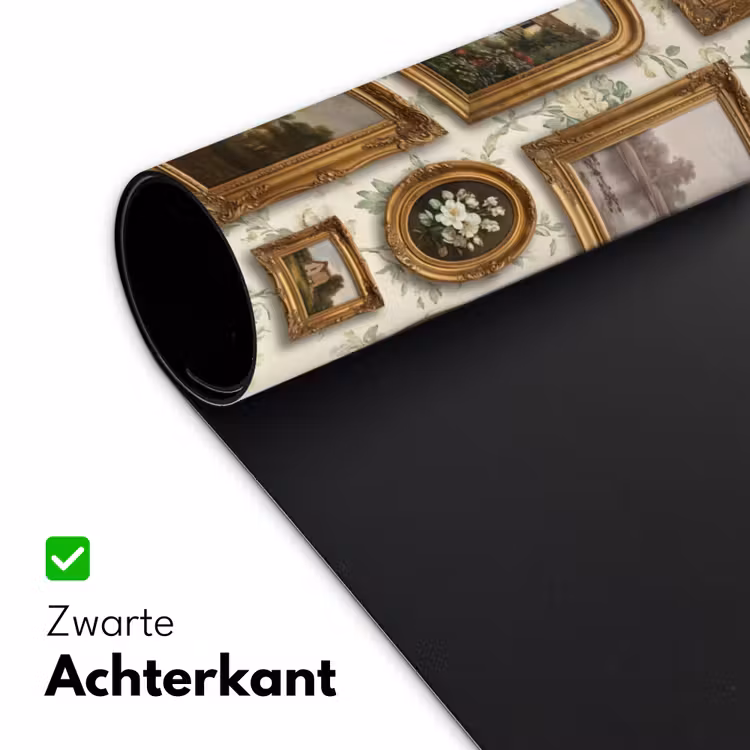 Bloemen - Roze - Stilleven - Klassiek Muismat XXL klein -sfeer2