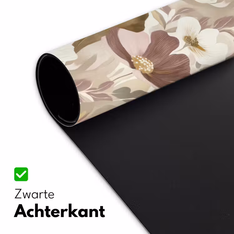 Bloemen - Aquarel - Kleurrijk Muismat XXL klein 681 -sfeer2