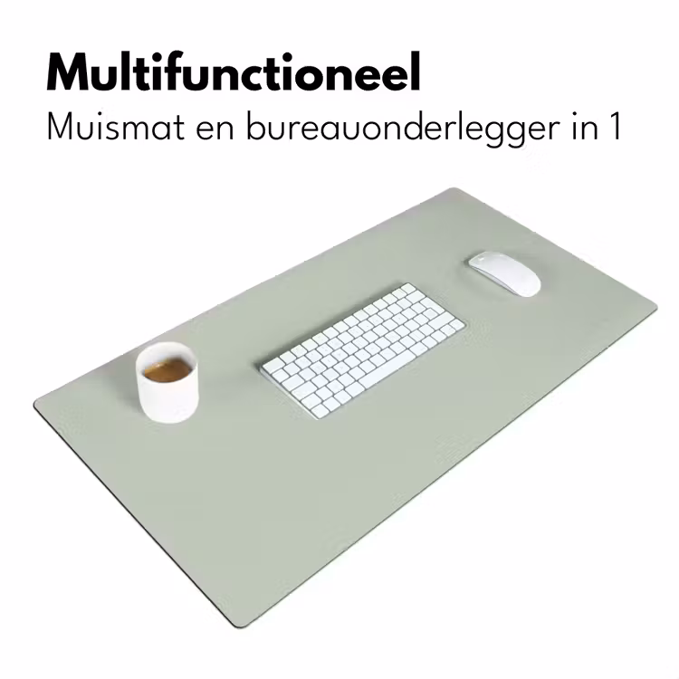 Frosted - Mint - Groen Muismat XXL klein 681 -sfeer4