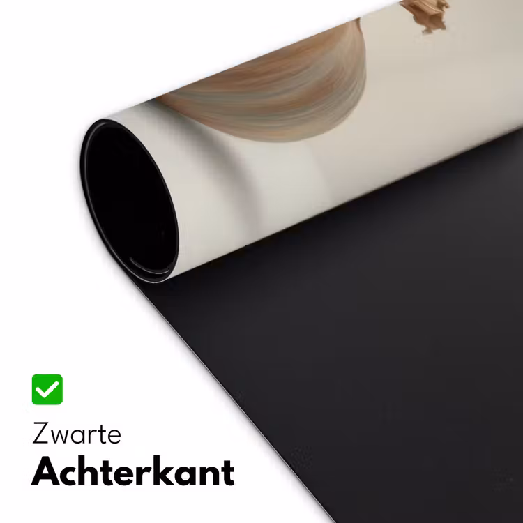Knoflook - Natuurlijk - Beige Muismat XXL klein -sfeer2