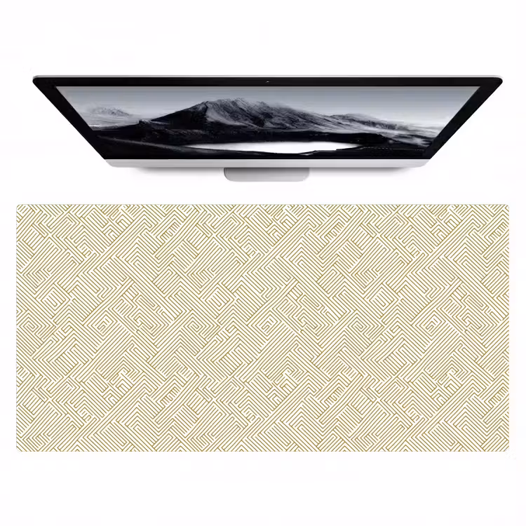 Geometrisch - Lijnen - Groen Muismat XXL klein 681 -zzz3d